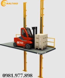 2-Post Hydraulic Freight Lift