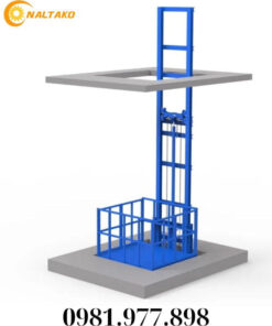 2-Post Hydraulic Freight Lift 2