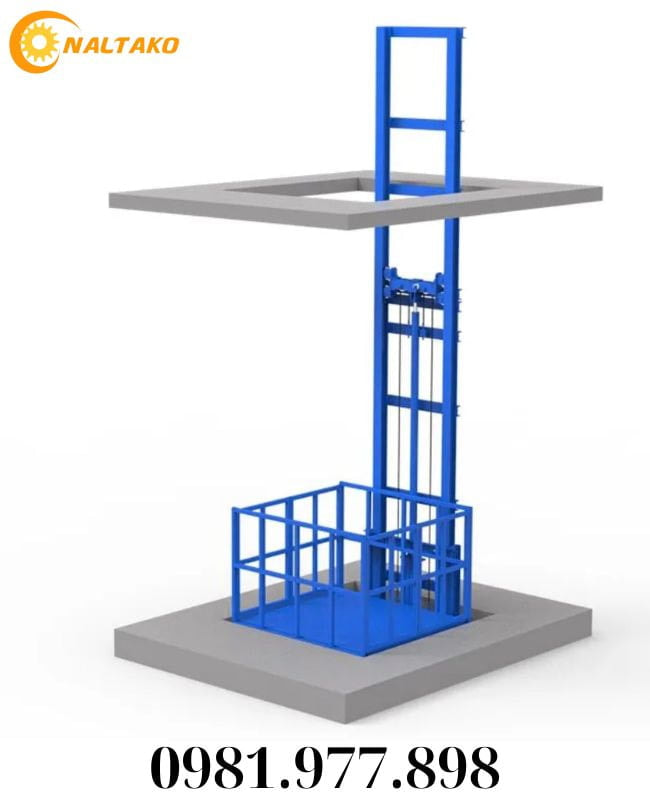 2-Post Hydraulic Freight Lift 2 2-Post Hydraulic Freight Lift 2
