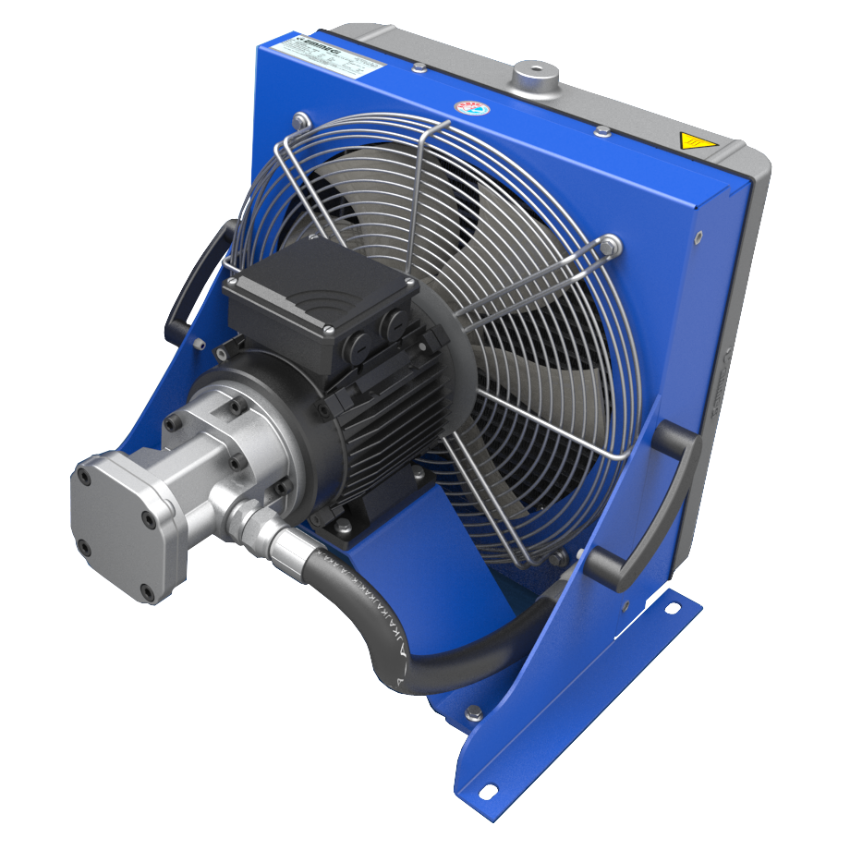 Bộ làm mát dầu thủy lực bằng gió có thiết kế gọn nhẹ hiệu quả khi sử dụng