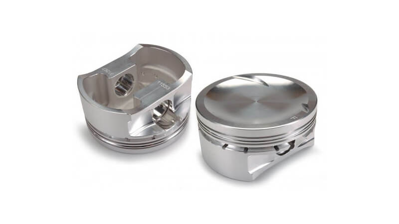Piston được chế tạo phổ biến từ hợp kim nhôm