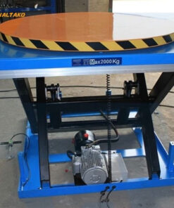 360-Degree Rotating Stage Lift Table, 1.3m High