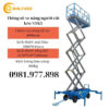 6m Man Lift – Model NTK2 NTK3