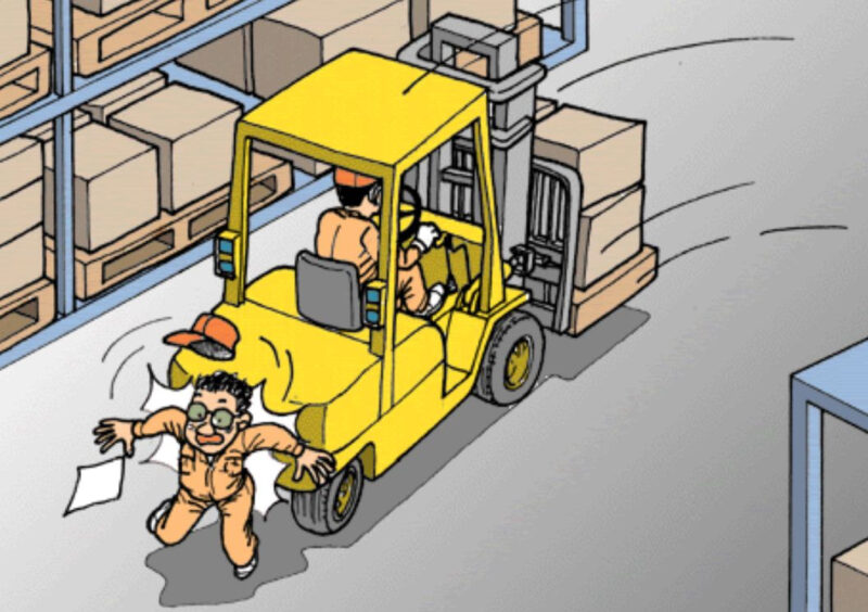 Nếu không tuân thủ an toàn xe nâng, sẽ dẫn đến những tình huống nguy hiểm 