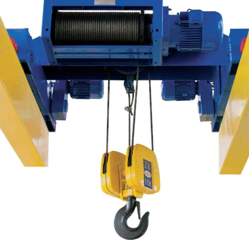 Ba lăng điện là thiết bị sử dụng động cơ 1 pha hoặc 3 pha để cuốn nhả dây xích tải 