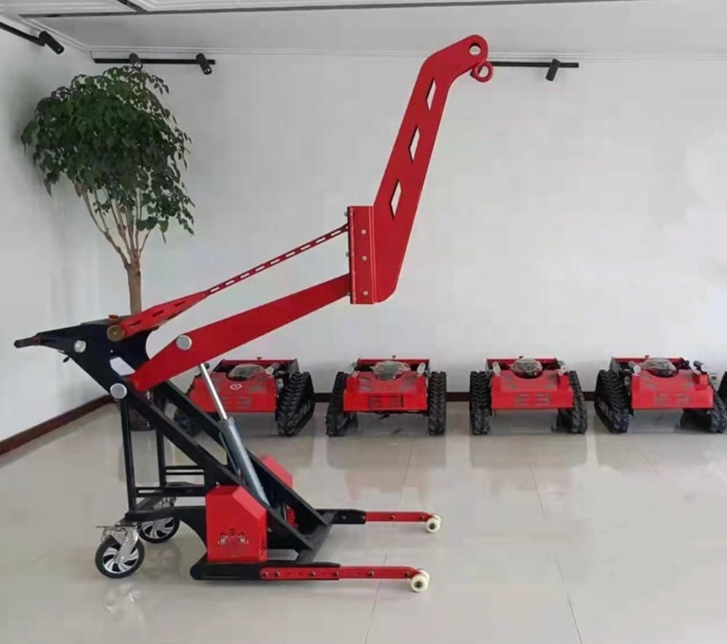 Xe nâng tay dùng điện có thể sử dụng cả 2 loại bánh xe