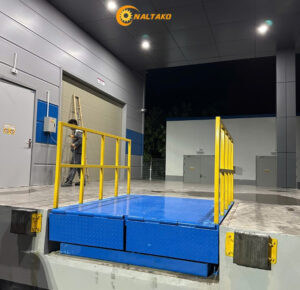 Bàn giao bàn nâng thủy lực 4 tấn tại Thái Bình