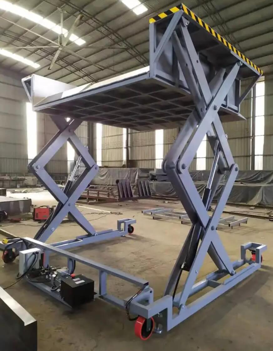 Bàn Nâng Chữ X Di Động 4 Bàn Nâng Chữ X Di Động 4