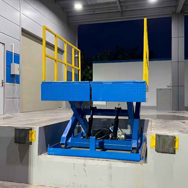 Bàn nâng 3 tấn phù hợp với doanh nghiệp có nhu cầu nâng hàng hóa tải trọng lớn