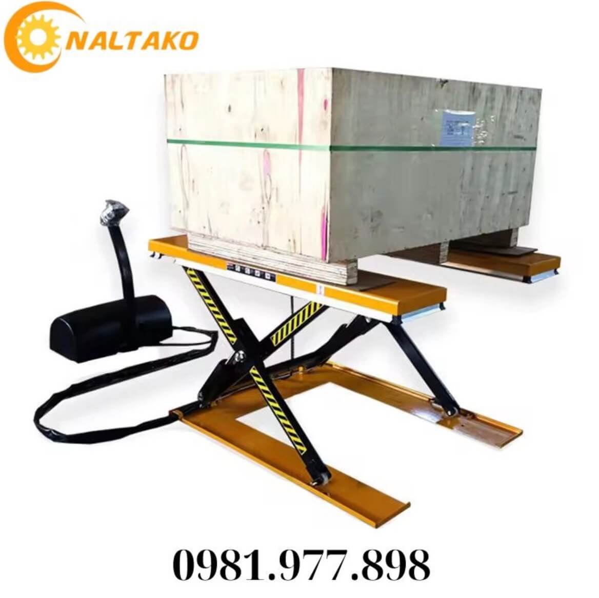 Bàn nâng hàng chữ U tại Naltako