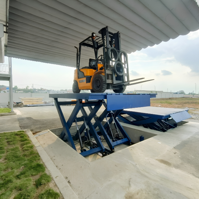 Loại bàn nâng 1 chữ X của Naltako