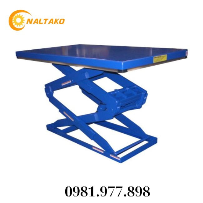 Bàn nâng kép gồm 2 chữ X xếp tầng