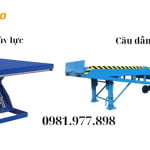 Bàn nâng thủy lực hay Cầu dẫn xe nâng