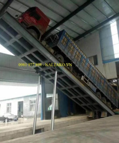 Bàn nâng xe đổ liệu