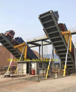 Bàn nâng xe đổ liệu