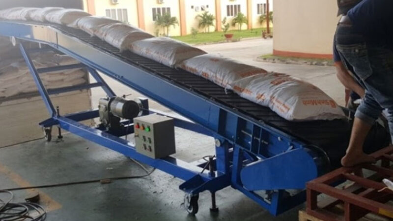 Băng tải lúa giúp tăng năng suất và hiệu quả vượt trội 