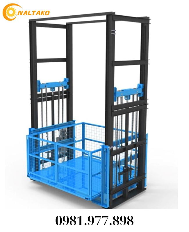 Thang nâng dạng trụ (cột)