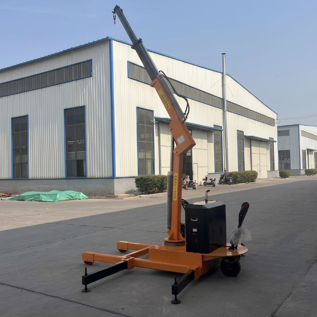 Cần cẩu di động 1 tấn bán tự động 6 Cần cẩu di động 1 tấn bán tự động 6