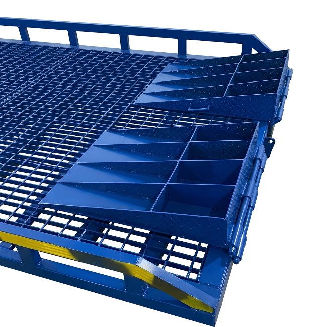 Cầu dẫn xe nâng 8 tấn tiêu chuẩn 4 Cầu dẫn xe nâng 8 tấn tiêu chuẩn 4