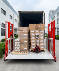 Cầu xe nâng lên container 2 tấn phù hợp với doanh nghiệp vừa và nhỏ