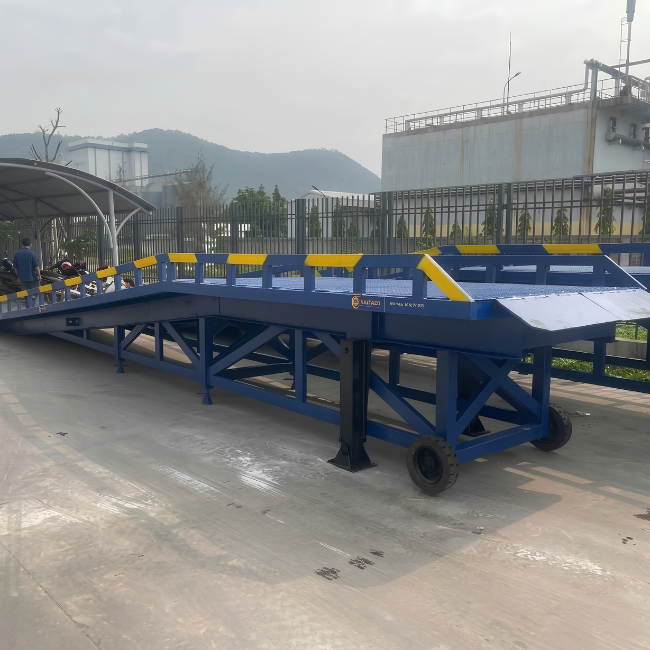 Cấu tạo của cầu dẫn xe nâng 16 tấn