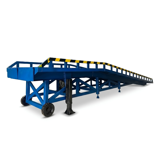 Chân chống kết hợp hệ thống nâng thủy lực