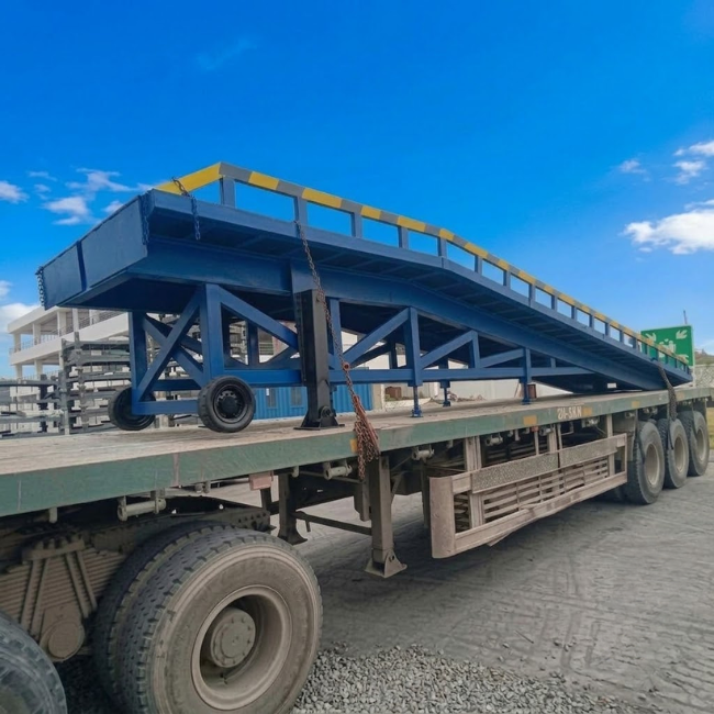 Cầu dẫn 14 tấn có cấu tạo chắc chắn, bền bỉ