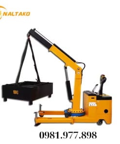 cẩu thủy lực điện mini tự chế