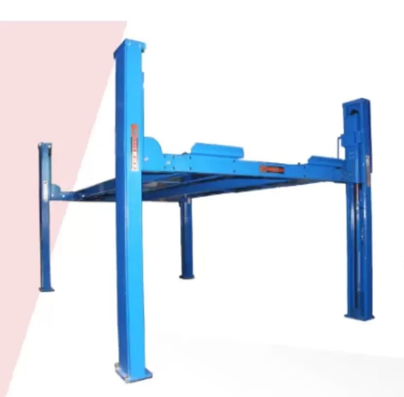 Cầu nâng 4 trụ mang đến tính ổn định và an toàn cao 