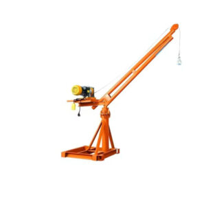 Cẩu tháp có thể lắp đặt ở nhiều vị trí khác nhau và di chuyển dễ dàng