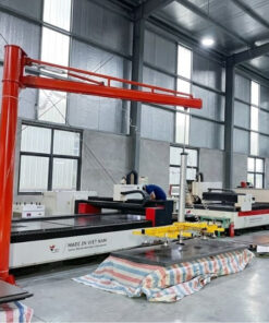 Cẩu trục xoay kèm bộ hút chân không 200kg  2