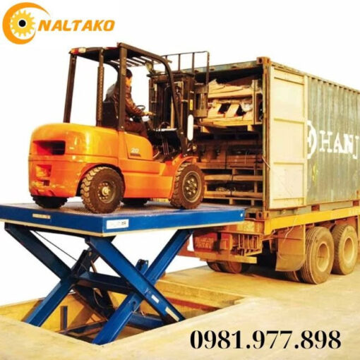 Portable Container Loading Table Container Loading/Unloading Lift Table