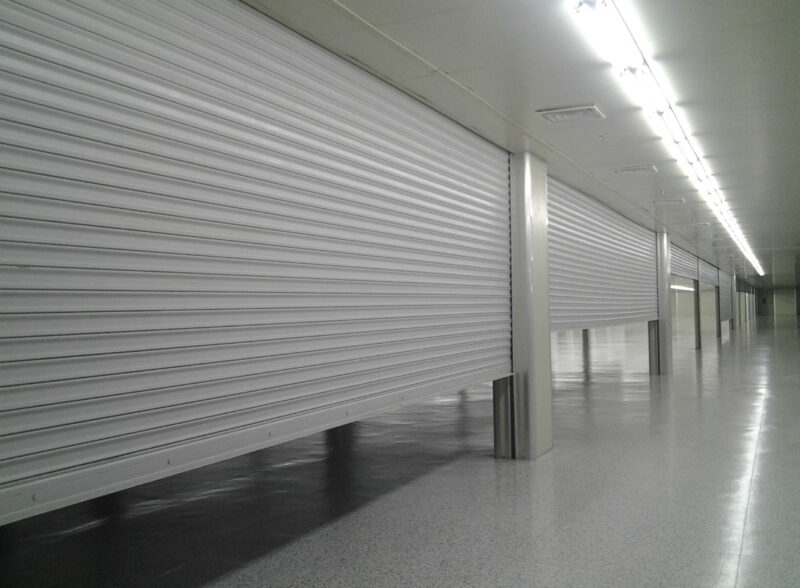 Một số lưu ý khi lắp đặt cửa cuốn lá thép 