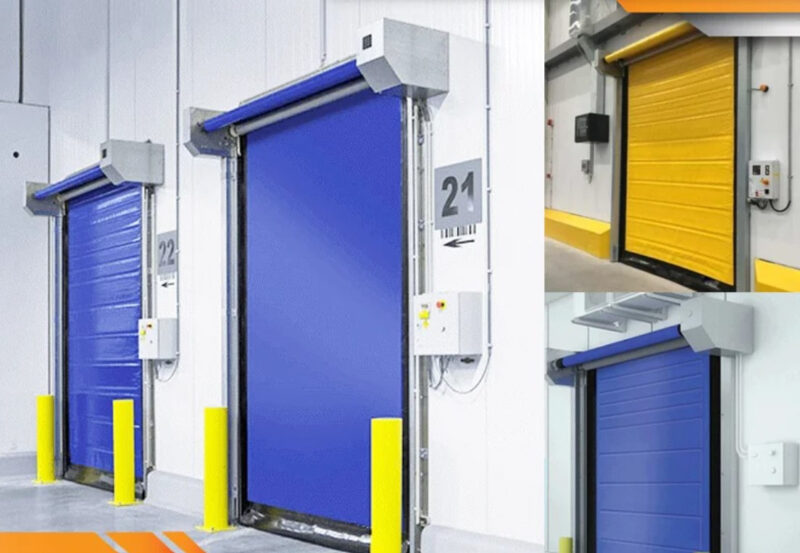 Cửa cuốn tự động được ứng dụng trong nhiều ngành nghề khác nhau 