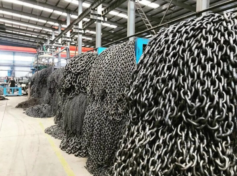 Dây xích đúc không có mối hàn, phù hợp với công nghiệp nặng 