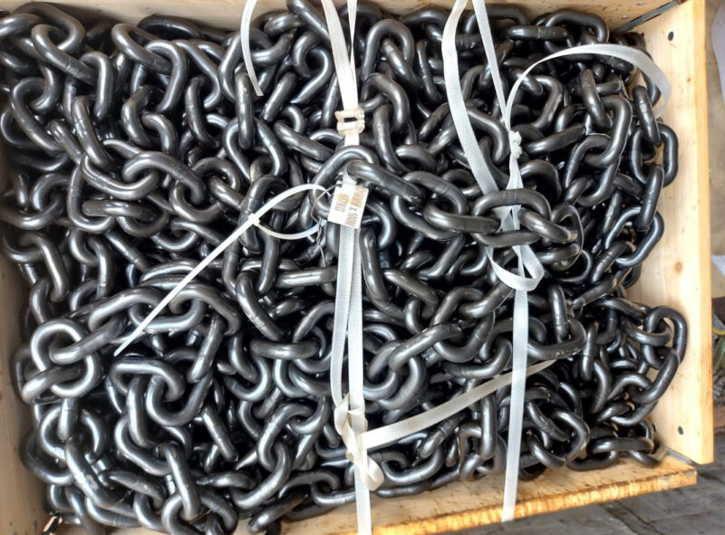 Dây xích đúc không có mối hàn, phù hợp với các ngành nghề công nghiệp nặng 