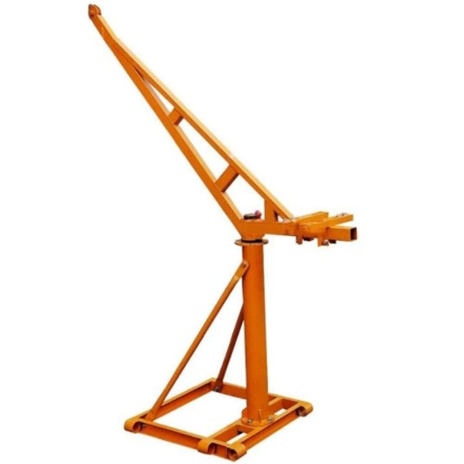 Khung cẩu quay 360 độ có cần vươn và chân đế vững chắc