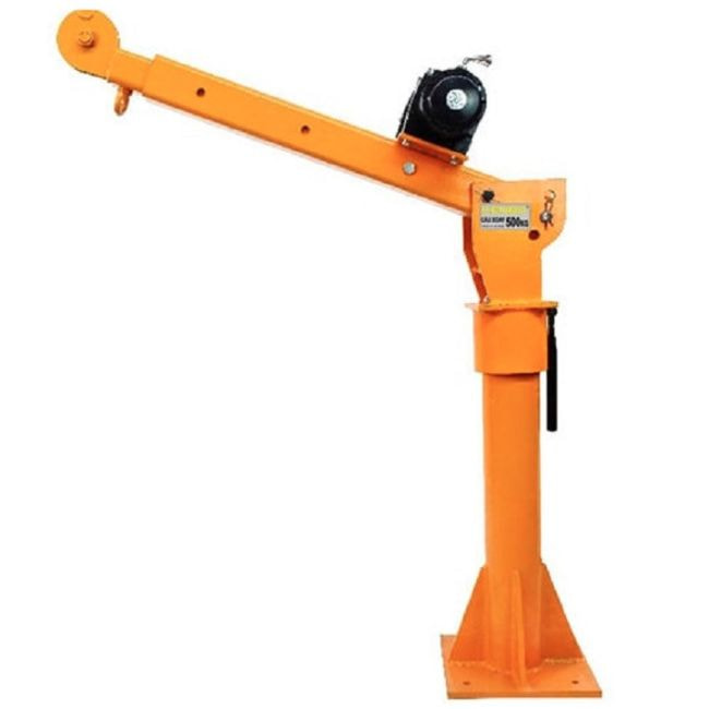 Khung cẩu quay ô tô 500kg có kết cấu thép chịu lực 