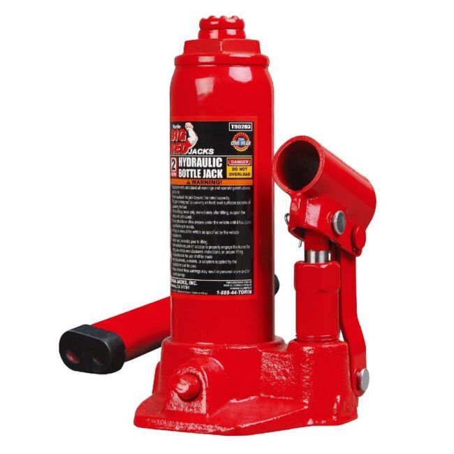 Kích thủy lực đỏ được ứng dụng trong nhiều công việc nâng hạ khác nhau