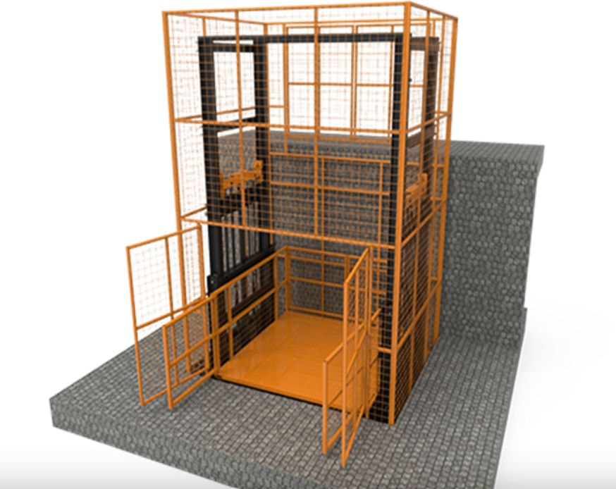 Sự cố hệ thống cửa thang nâng hàng là vấn đề thường gặp