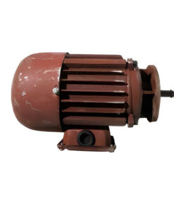 Mô tơ dầm biên tích hợp đĩa phanh điện từ ở đuôi để hãm quán tính khi dừng 