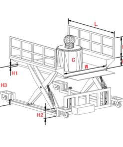 Mobile Scissor Lift Table 2