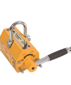 Nam châm nâng được thiết kế nguyên khối chắc chắn, cấu tạo từ vỏ thép hợp kim chịu lực