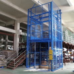 Nguyên lý hoạt động của thang nâng hàng thủy lực