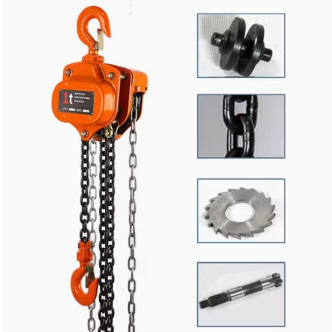 Pa lăng xích kéo tay VT hoạt động không cần điện