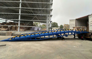 Quy trình sản xuất lắp đặt và bàn giao cầu lên container