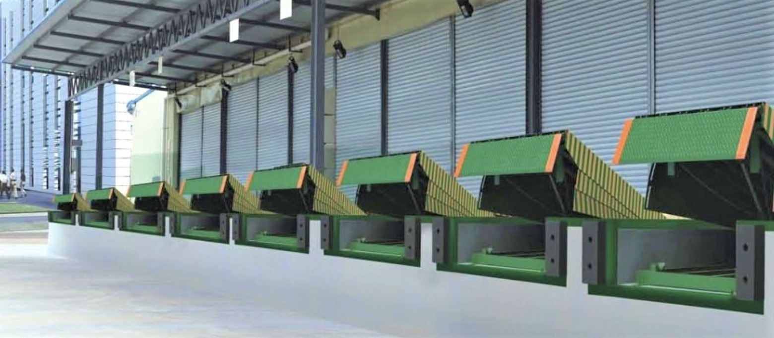 Ramp cố định phù hợp với nhu cầu nâng hàng hóa tải trọng lớn và không có nhu cầu di chuyển