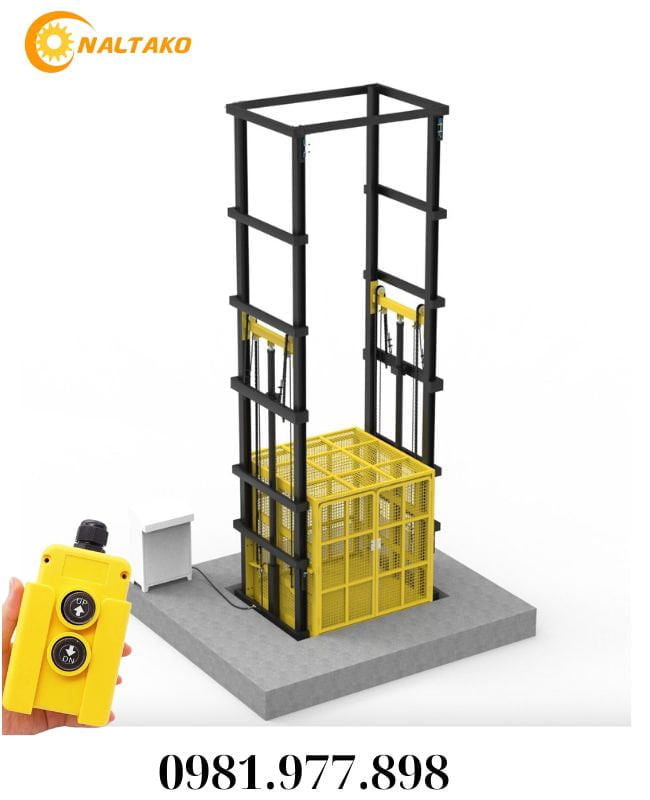 Remote-Controlled Hydraulic Cargo Lift Remote-Controlled Hydraulic Cargo Lift