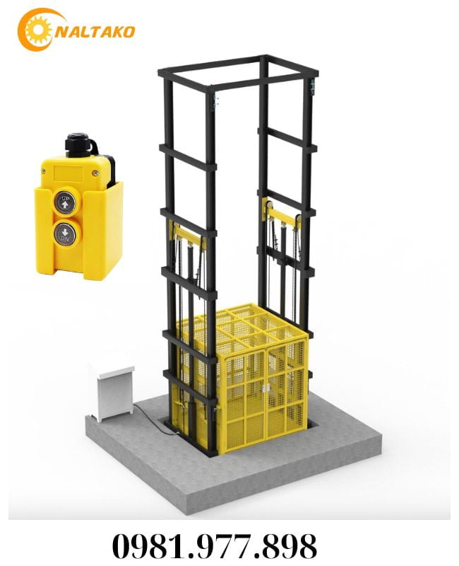 Remote-Controlled Hydraulic Cargo Lift 3 Remote-Controlled Hydraulic Cargo Lift 3