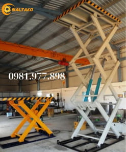 Thang Nâng Chữ X Thủy Lực 2
